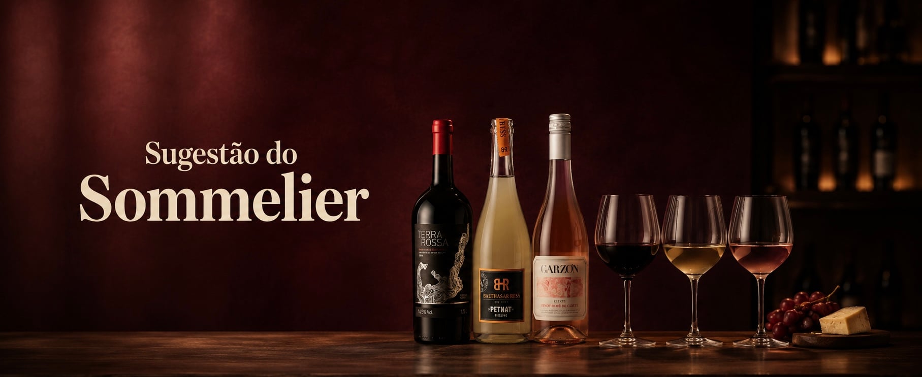 Vitrine - Sugestão do Sommelier