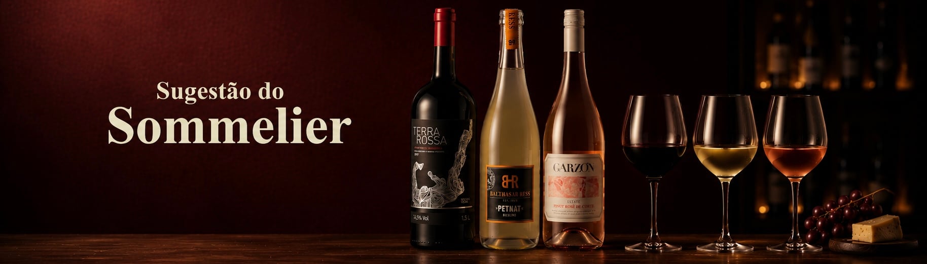 Vitrine - Sugestão do Sommelier